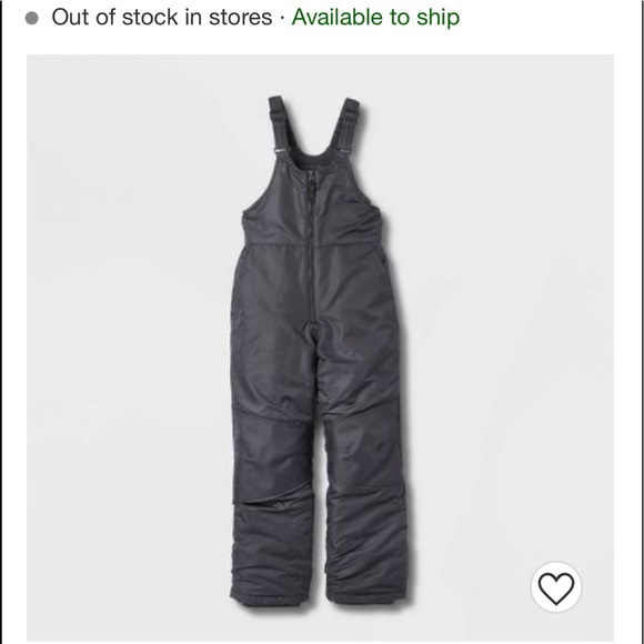 Kids' Snow Bib - All in Motion™ - Picture 4 of 4